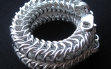 925 Silver Box Chain Bracelet 32,3 g