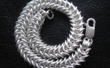 925 Silver Box Chain Bracelet 32,3 g