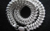 925 Silver Box Chain Bracelet 32,3 g