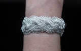 925 Silver Braided European 4 in 1 Bracelet