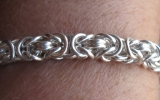 925 Silver Medium Byzantine Bracelet 24,4 g