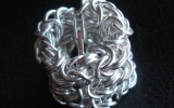 925 Silver Medium Byzantine Bracelet 24,4 g