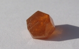 Orange spessartite garnet