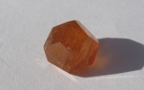 Orange spessartite garnet