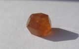 Orange spessartite garnet