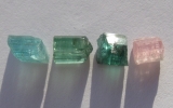 Tourmaline stones