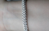 925 Silver Full Persian Bracelet 24,9 g