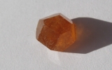 Orange spessartite garnet