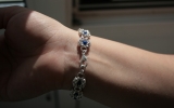 925 Silver Romanov Bracelet With Lapis Lazuli 22,9 g