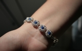 925 Silver Romanov Bracelet With Lapis Lazuli 22,9 g