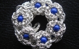 925 Silver Romanov Bracelet With Lapis Lazuli 22,9 g